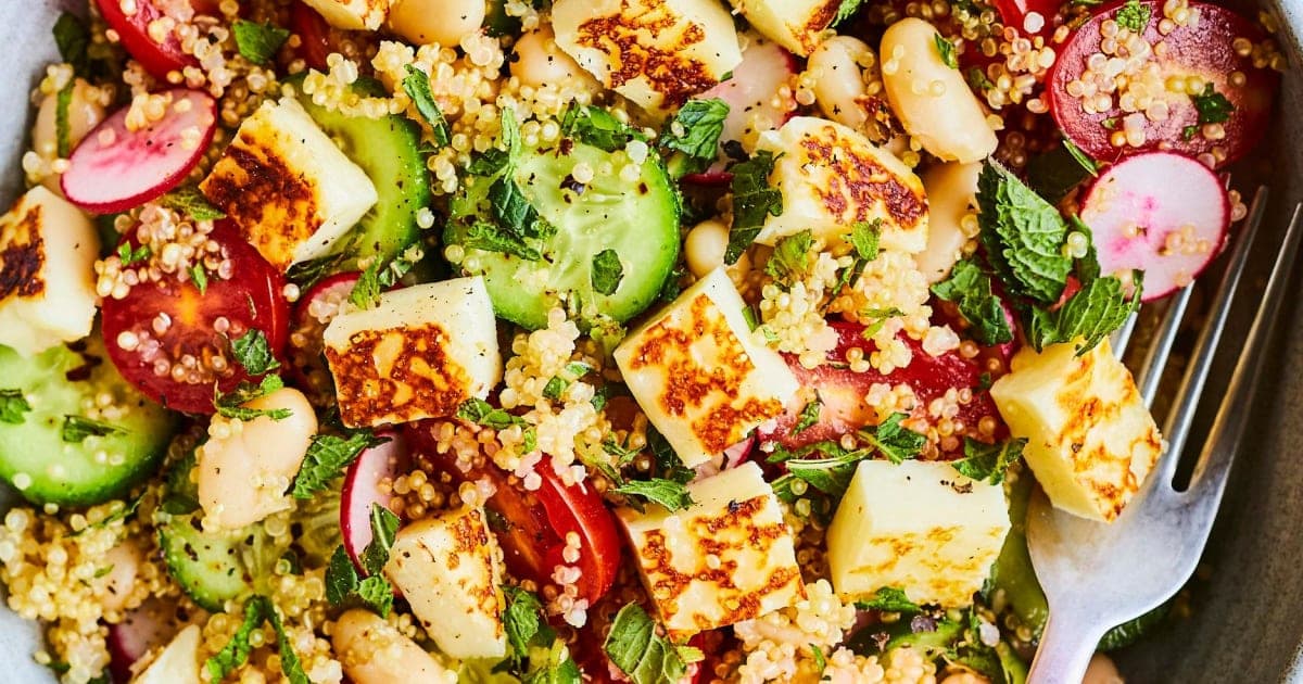 Recette Gourmande : Salade de Quinoa, Figues, Feta et Noix pour Énergie et Bien-être