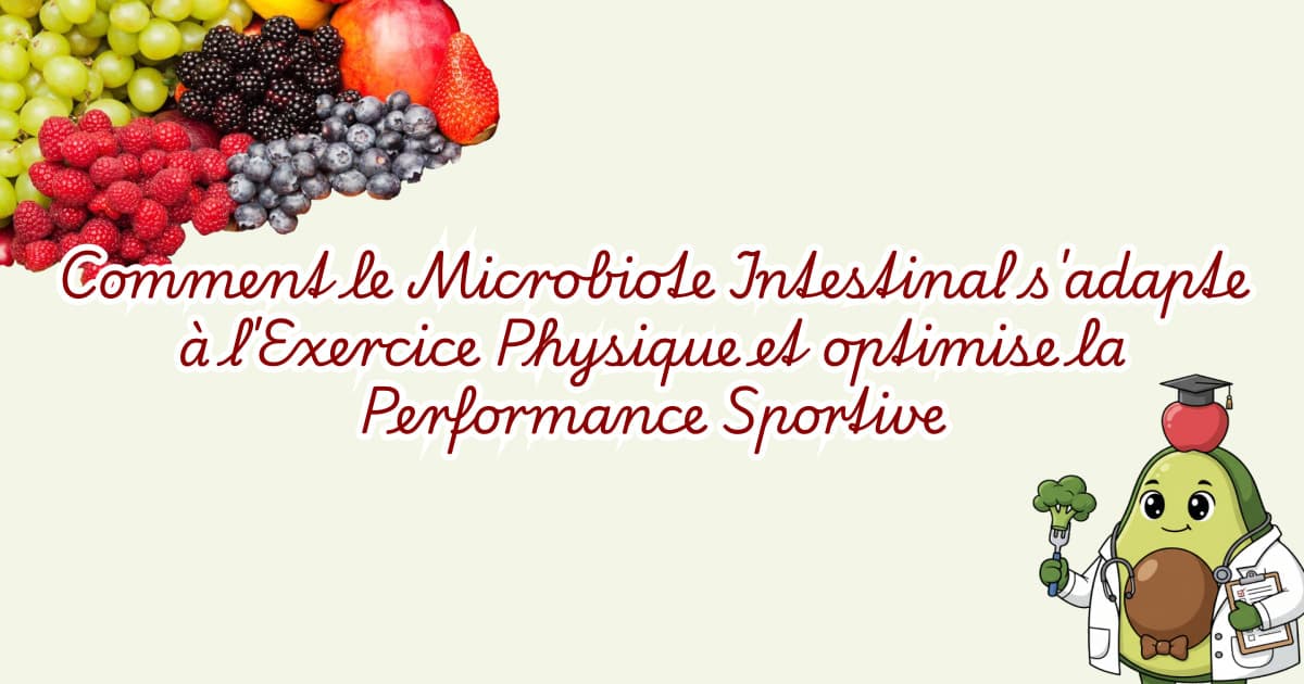 Comment le Microbiote Intestinal s'adapte à l'Exercice Physique et optimise la Performance Sportive