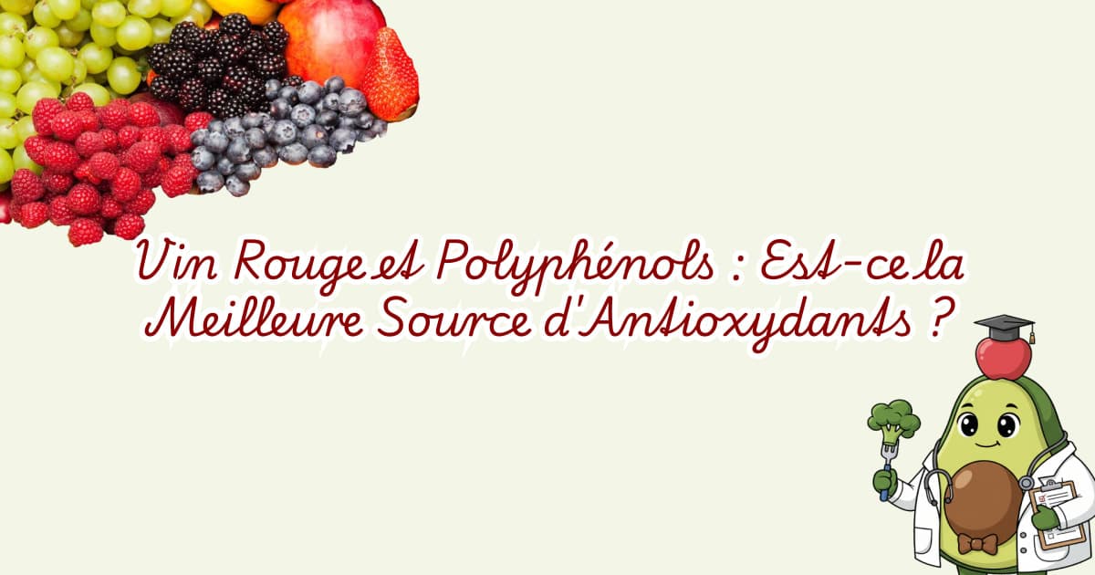 Vin Rouge et Polyphénols : Est-ce la Meilleure Source d'Antioxydants ?