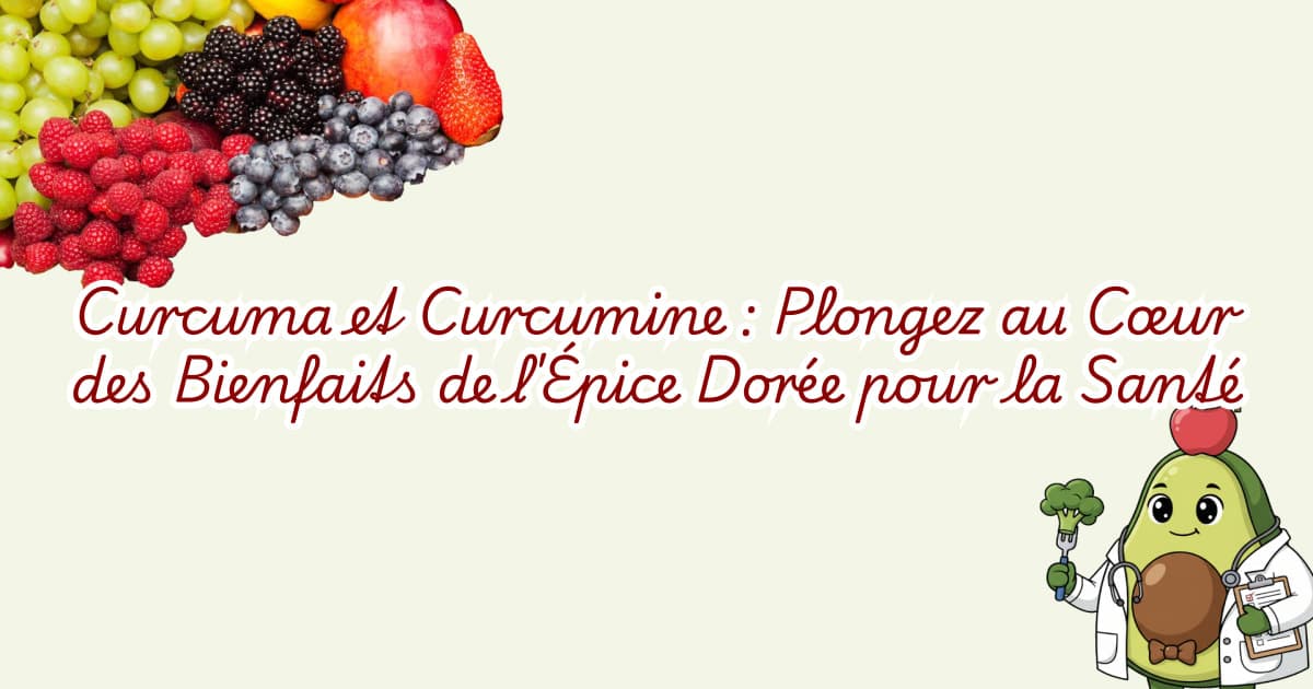 Curcuma et Curcumine : Plongez au Cœur des Bienfaits de l'Épice Dorée pour la Santé